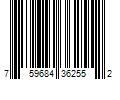 Barcode Image for UPC code 759684362552