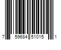 Barcode Image for UPC code 759684510151