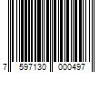 Barcode Image for UPC code 7597130000497