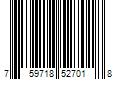 Barcode Image for UPC code 759718527018