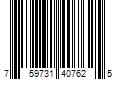 Barcode Image for UPC code 759731407625