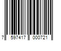 Barcode Image for UPC code 7597417000721