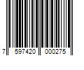 Barcode Image for UPC code 7597420000275