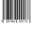 Barcode Image for UPC code 7597459000178