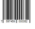 Barcode Image for UPC code 7597459000352