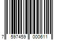 Barcode Image for UPC code 7597459000611