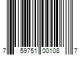 Barcode Image for UPC code 759751001087