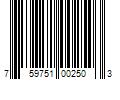 Barcode Image for UPC code 759751002503