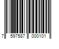 Barcode Image for UPC code 7597587000101