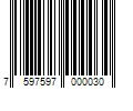 Barcode Image for UPC code 7597597000030