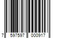 Barcode Image for UPC code 7597597000917