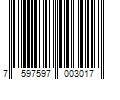 Barcode Image for UPC code 7597597003017