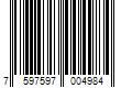 Barcode Image for UPC code 7597597004984