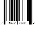 Barcode Image for UPC code 759794817812