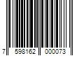 Barcode Image for UPC code 7598162000073