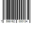 Barcode Image for UPC code 7598162000134