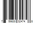 Barcode Image for UPC code 759830324748