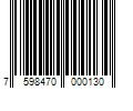 Barcode Image for UPC code 7598470000130