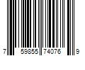 Barcode Image for UPC code 759855740769