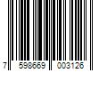 Barcode Image for UPC code 7598669003126