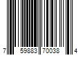 Barcode Image for UPC code 759883700384