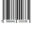 Barcode Image for UPC code 7598848000335