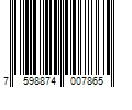 Barcode Image for UPC code 7598874007865