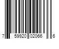 Barcode Image for UPC code 759920020666