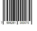 Barcode Image for UPC code 7599261000070