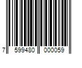 Barcode Image for UPC code 7599480000059