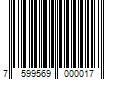 Barcode Image for UPC code 7599569000017