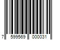 Barcode Image for UPC code 7599569000031