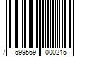 Barcode Image for UPC code 7599569000215