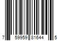 Barcode Image for UPC code 759959816445