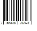 Barcode Image for UPC code 7599676000023