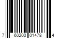 Barcode Image for UPC code 760203014784