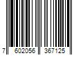 Barcode Image for UPC code 7602056367125