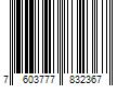 Barcode Image for UPC code 7603777832367