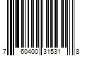 Barcode Image for UPC code 760400315318