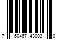 Barcode Image for UPC code 760467430030