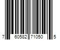 Barcode Image for UPC code 760582710505