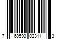 Barcode Image for UPC code 760593023113