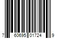 Barcode Image for UPC code 760695017249