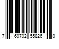 Barcode Image for UPC code 760702558260