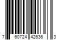 Barcode Image for UPC code 760724426363