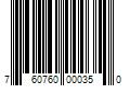 Barcode Image for UPC code 760760000350