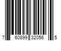 Barcode Image for UPC code 760899320565