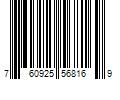 Barcode Image for UPC code 760925568169