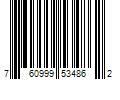 Barcode Image for UPC code 760999534862