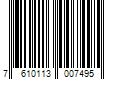 Barcode Image for UPC code 7610113007495